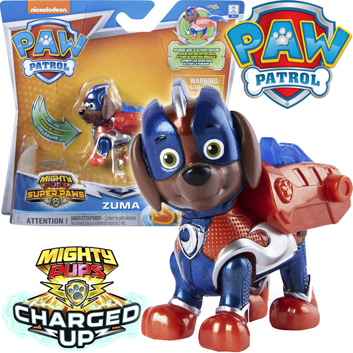 Paw Patrol Mighty Pups Puppy Zuma 6052293
